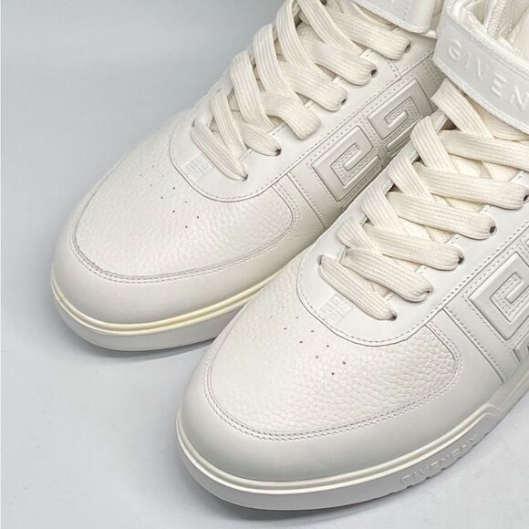 Givenchy G4 High Top Leather Sneakers size 42/us size 9 - Picture 3 of 14